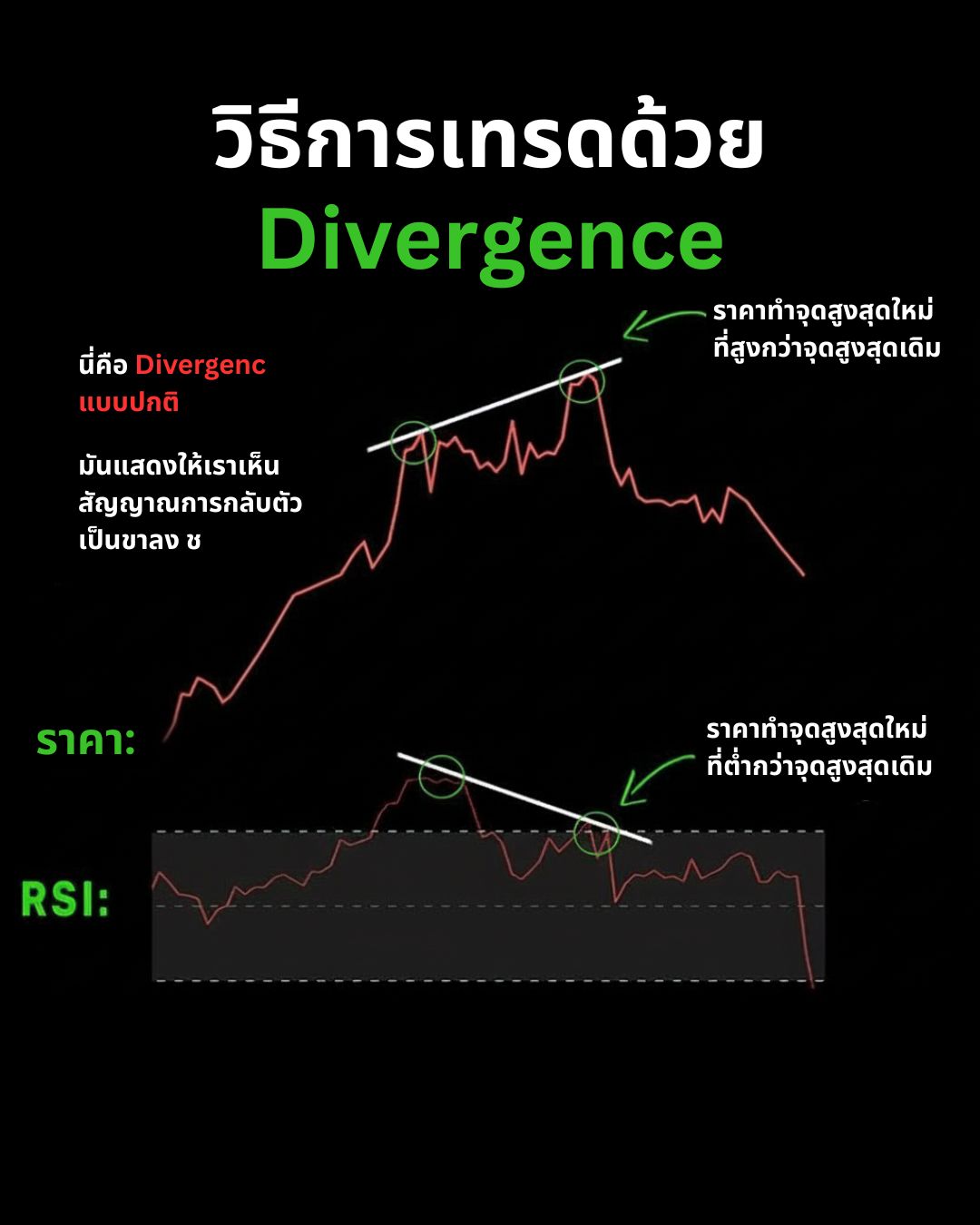 Indicators & Tools ที่เทรดเดอร์ต้องรู้จัก — Divergence, Stochastic, VWAP และ Volume Profile (Part 1)