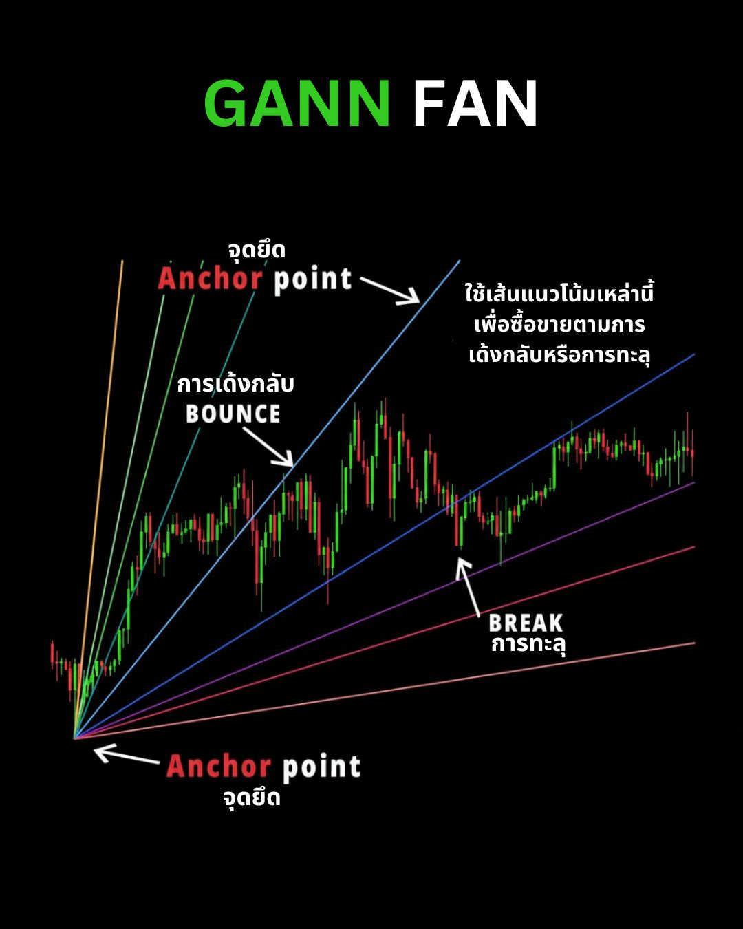Indicators & Tools ที่เทรดเดอร์ต้องรู้จัก — MACD, ADX, ATR, Supertrend และ Gann Tools (Part 2)